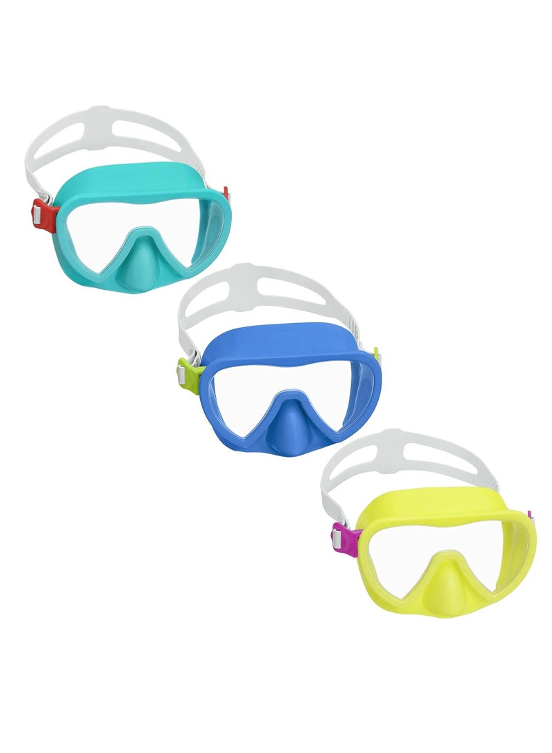 بست واي Bestway Crusader essential diving mask Polycarbonate For Children - No:22057  - Image 1