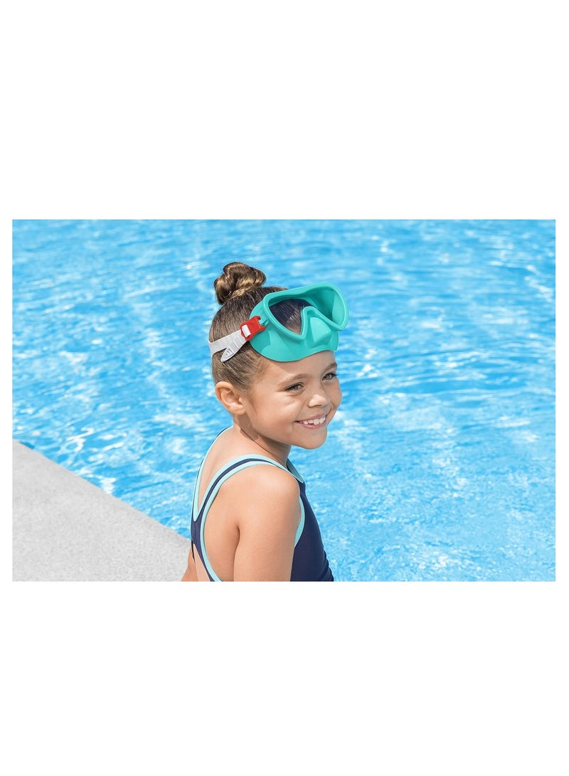 بست واي Bestway Crusader essential diving mask Polycarbonate For Children - No:22057  - Image 5