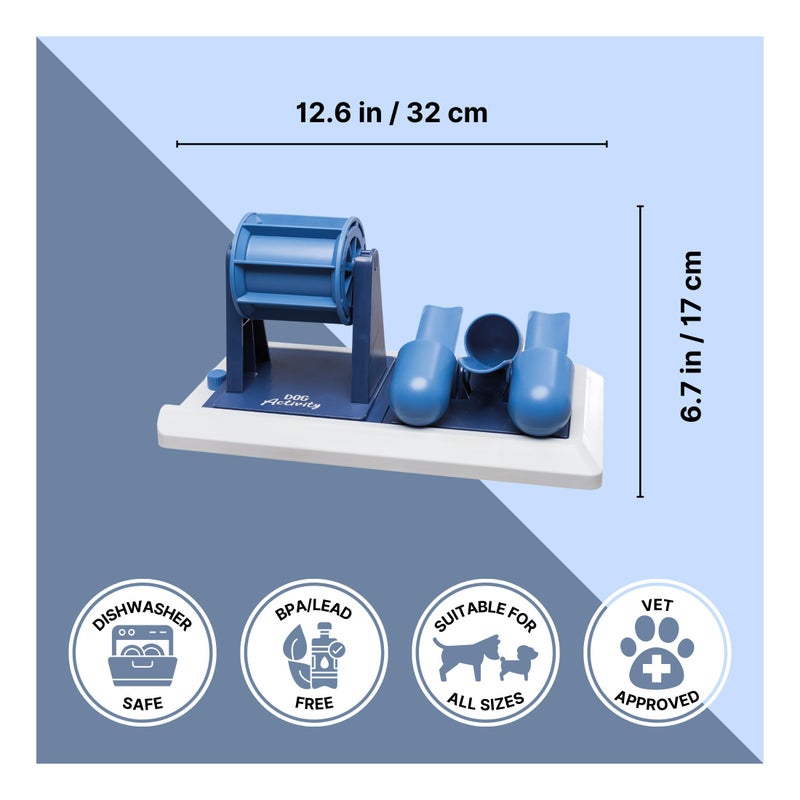 TRIXIE Vario Poker Box 2 Dog Enrichment Toy, Intermediate Level 2 Dog Puzzle, Interactive Treat Game - Image 4