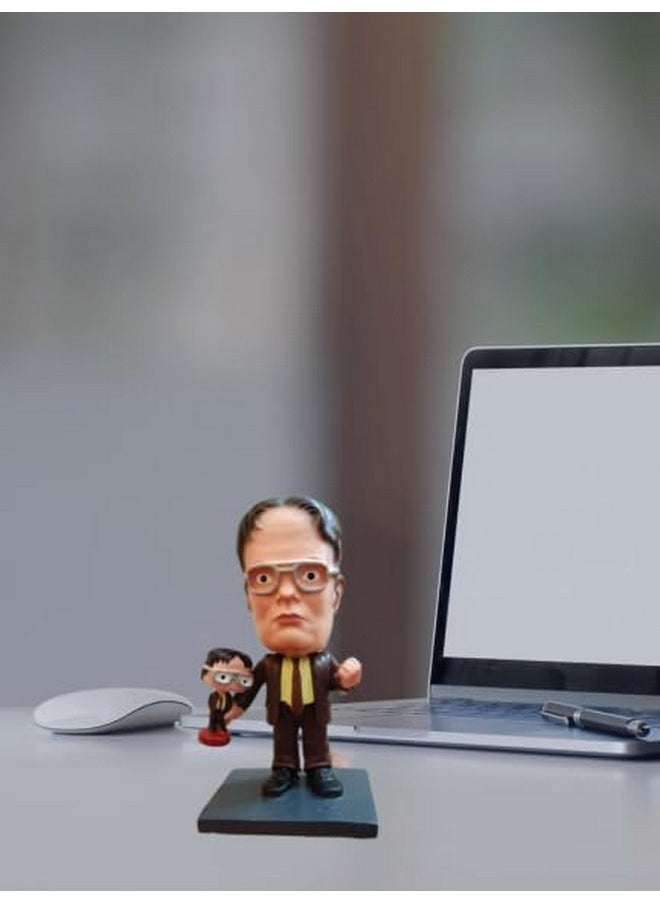 Generic - Dwight Schrute Bobblehead 10 cms || The Office Merchandise || Michael Scott || Jim & Pam - Image 1