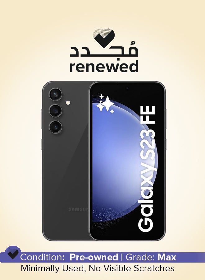 سامسونج Renewed - Galaxy S23 FE Dual Sim Graphite 8GB RAM 256GB 5G - Image 1