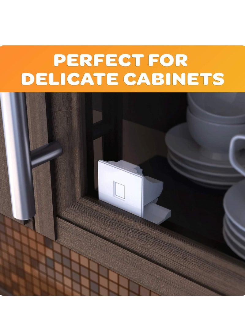 Baby Proofing Cabinet Locks (4 Locks + 1 Key)