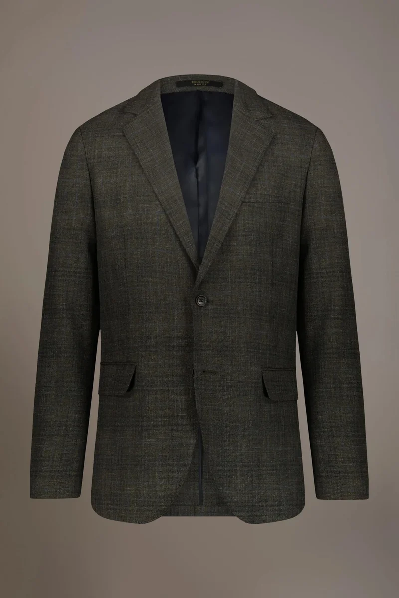 Doppelganger Green Single breasted jacket with flap pocket - Green for Men | Best Price UAE