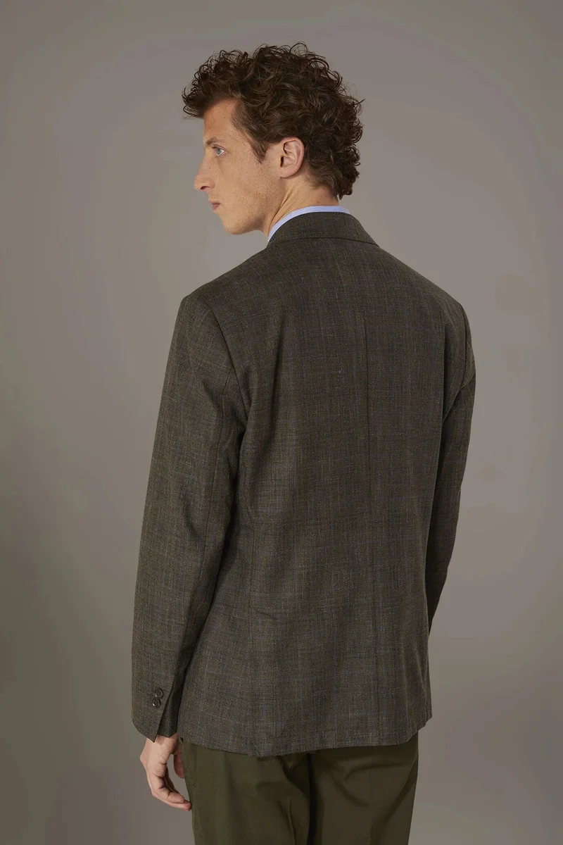 Doppelganger Green Single breasted jacket with flap pocket - Green for Men | Best Price UAE