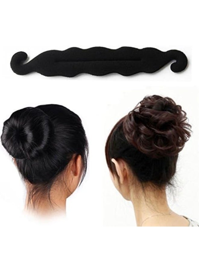 ORiTi 6-Pack Hair Donut Bun Maker Clips Volumizing  Bun Tool for Quick & Effortless Styling - Image 3