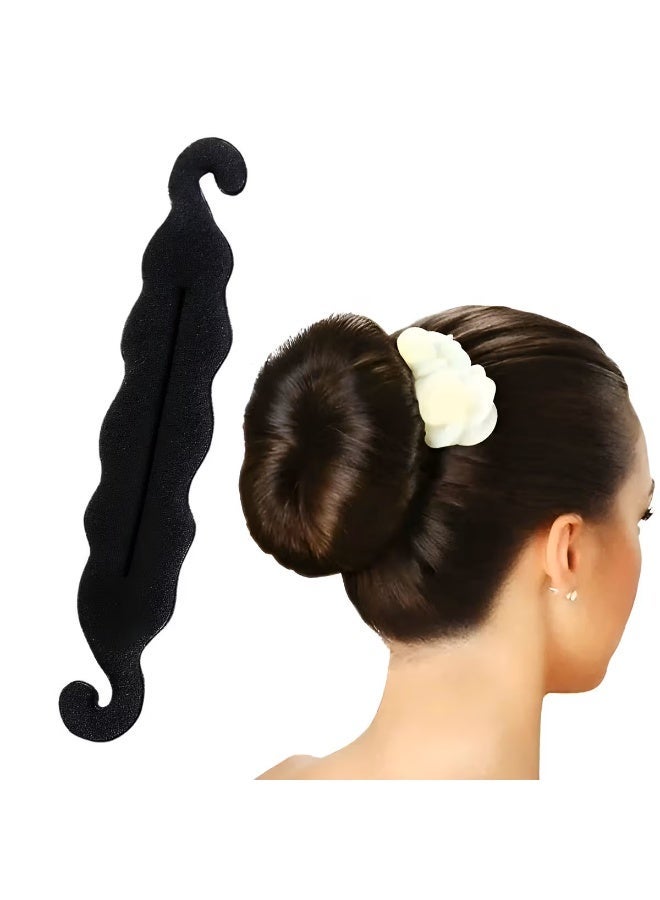 ORiTi 6-Pack Hair Donut Bun Maker Clips Volumizing  Bun Tool for Quick & Effortless Styling - Image 2