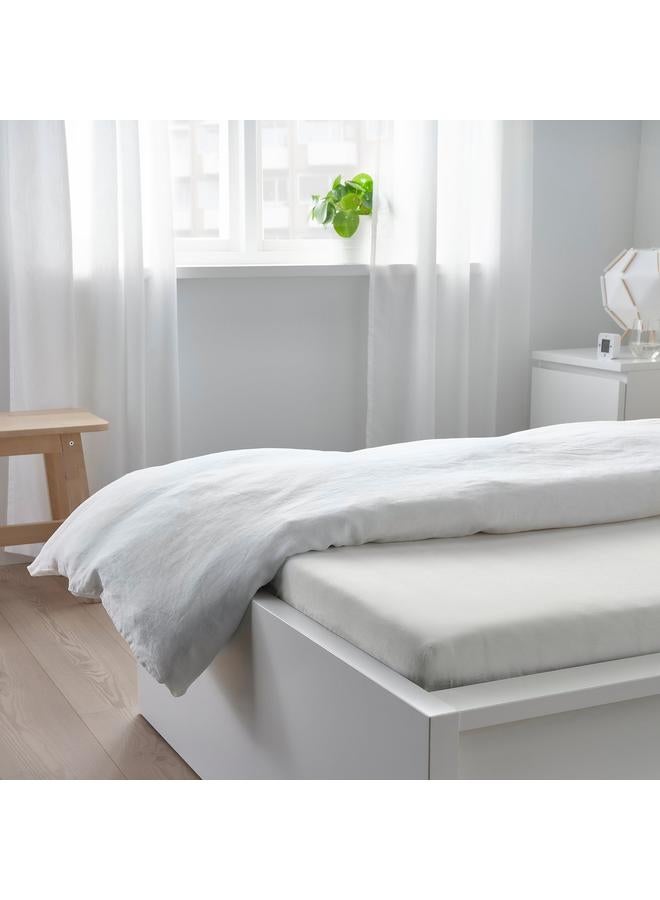 erorex Fitted sheet, white, 90x200 cm - Image 4