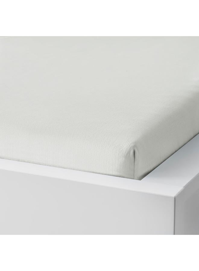 erorex Fitted sheet, white, 90x200 cm - Image 2