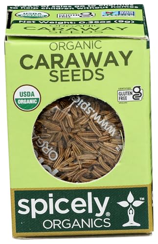 SPICELY Organic Caraway Seeds, 0.35 OZ - Image 1