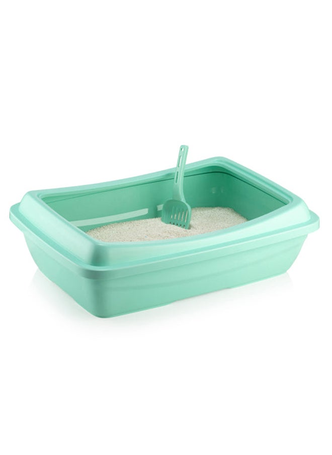 Canine Go Cat Litter Tray - Soft Green - pzsku/Z98F0B95B839F7A7005B6Z/45/_/1737985124/821d470e-fe4b-4c1d-bd19-35a7e6200566