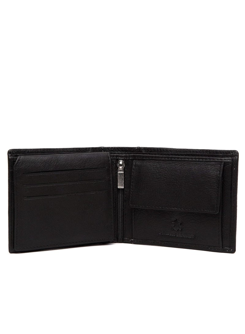 Wildhorn Black Leather Men's Wallet (WH1255)  - Image 2
