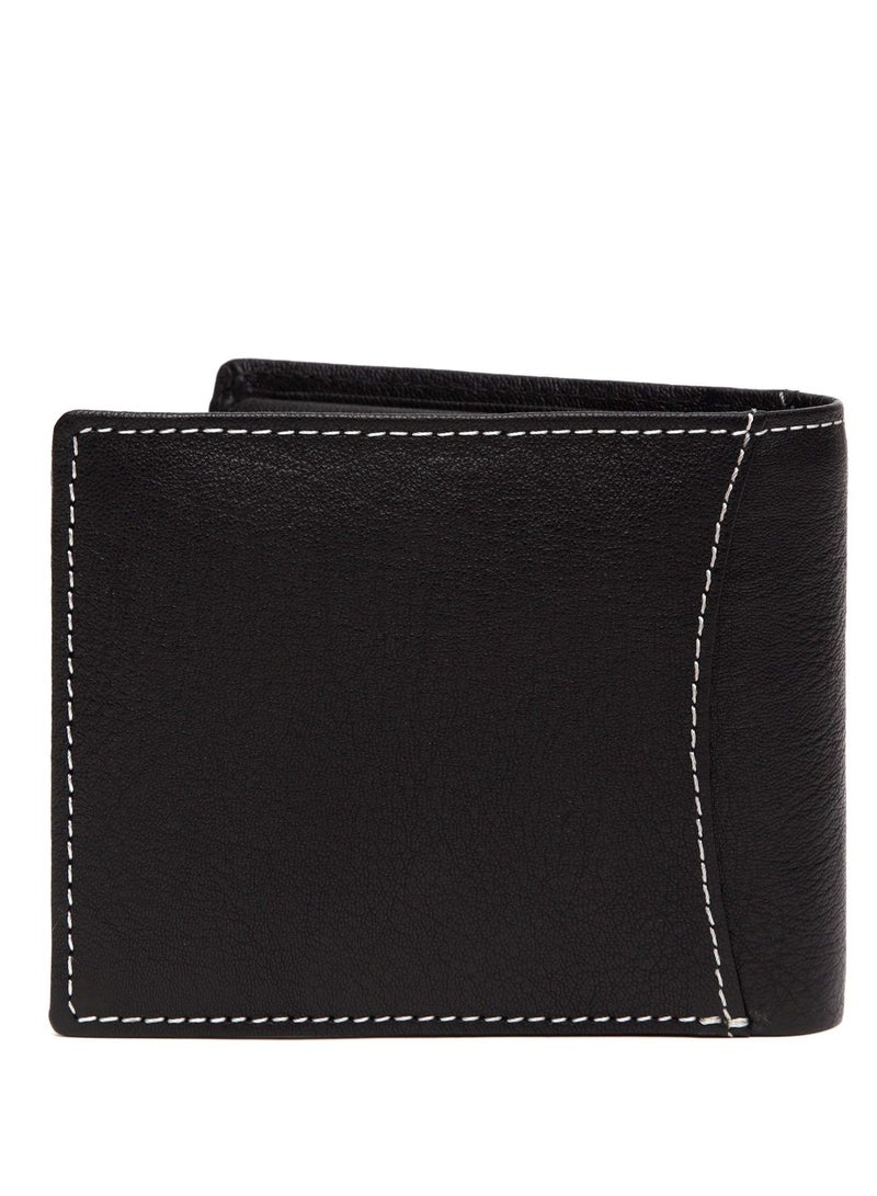 Wildhorn Black Leather Men's Wallet (WH1255)  - Image 4