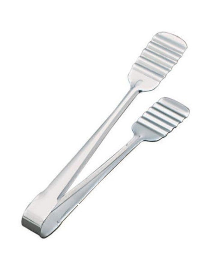 Dynore Stainless Steel Tong Used for Serving Dishes Like Cakes, etc.(Size-22 cm x 3 cm) - Image 1