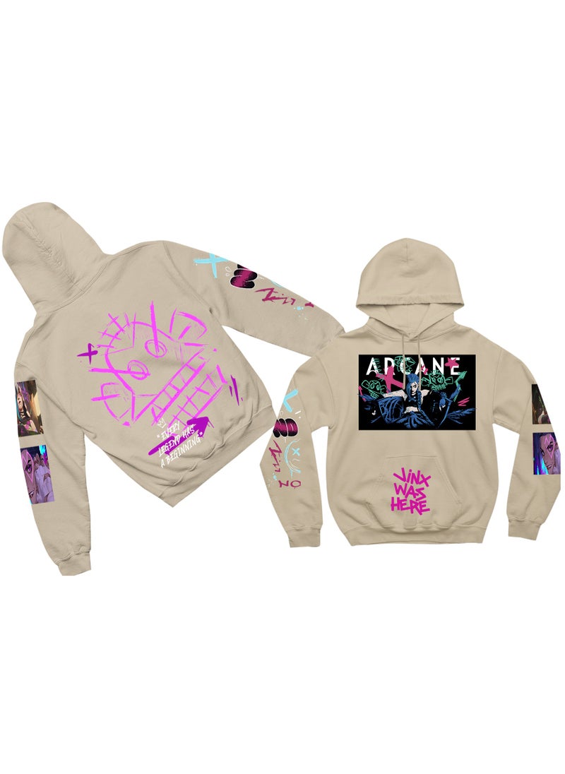 Generic - LeagueofLegend  Arcane 1 Jinx Hoodie Sweatshirt - Image 1