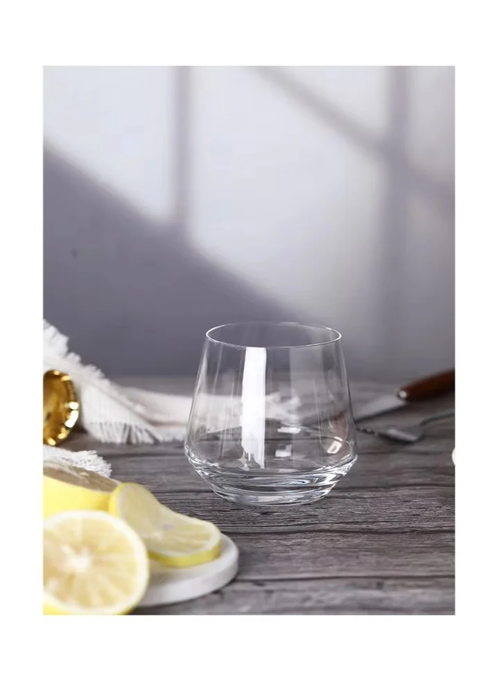 Generic Cuisine Art Yuva Glass Set, 400ml, Transparent, 6 Pieces