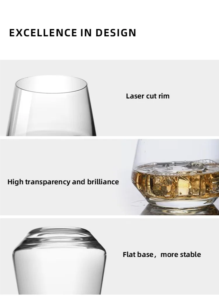 Generic Cuisine Art Yuva Glass Set, 400ml, Transparent, 6 Pieces