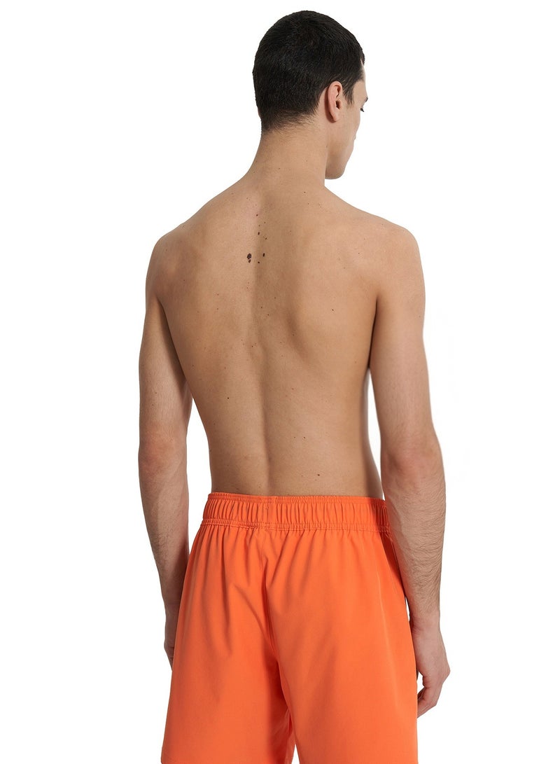 Termit Men's Beach Shorts Orange – Swimming Fabric, Quick-Drying, Chlorine Resistant, Adjustable Waistband, 2 Pockets for Outdoor Comfort - Image 1