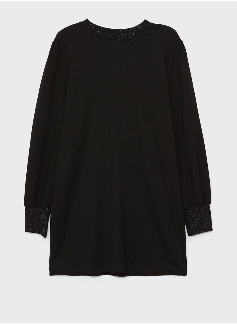 LC WAIKIKI - Crew Neck Oversized Tunic - Image 1