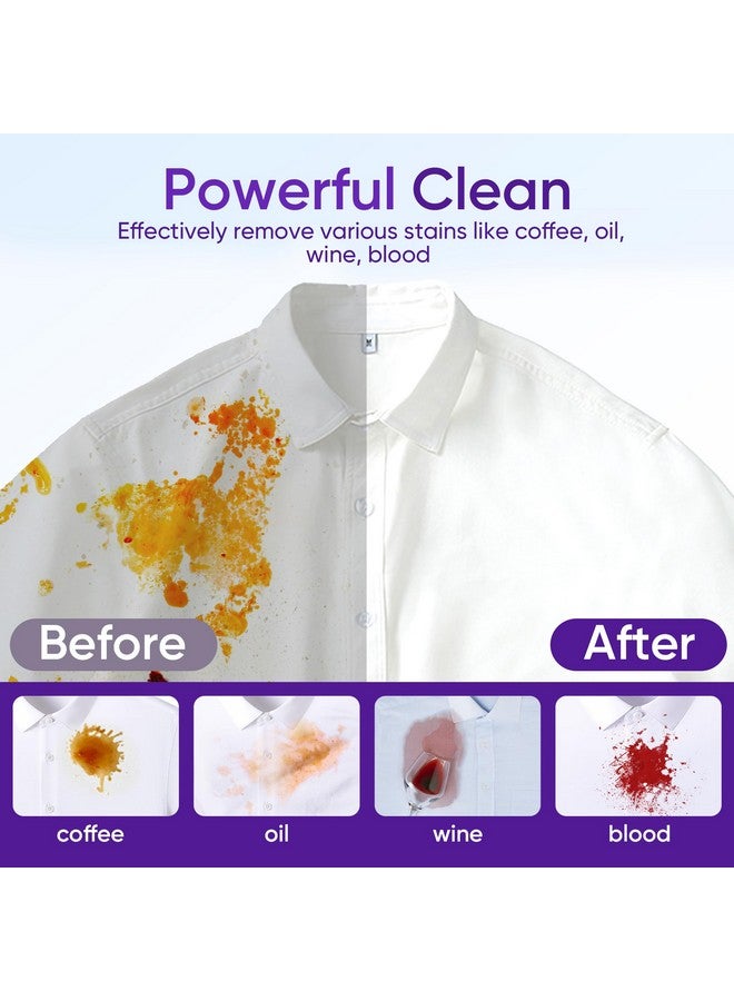 Fisroa Lavender Laundry Detergent Sheets Travel Eco-friendly 300 Loads Fisroa Clothes Washing Detergent Sheets Plastic-Free Washer Strips Liquidless Laundry Strips Tablet - Image 3