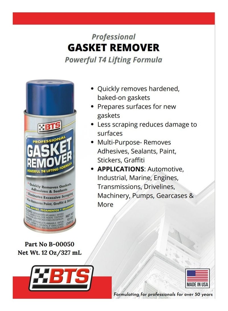 BTS GASKET REMOVER 327ml - Image 2