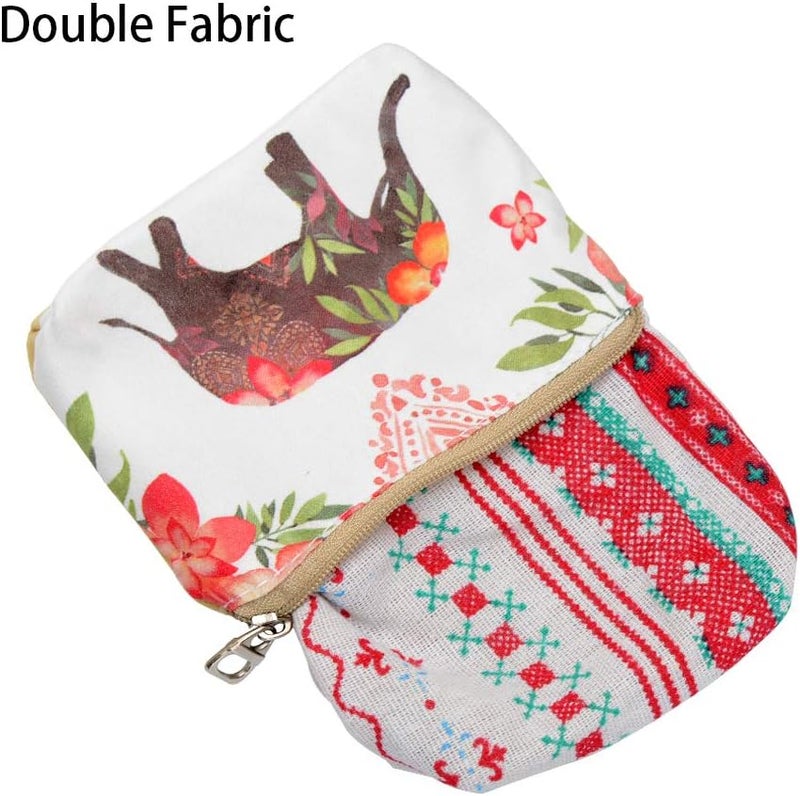 ARRIZO Women and Girls Cute Fashion Coin Purse Wallet Bag Change Pouch Key Holder - Image 4