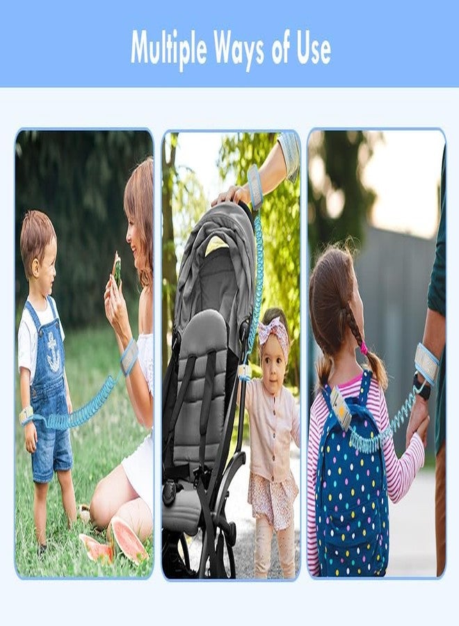 VARNH Kids Anti-Lost Wristband with Key Safety Lock - Reflective Rope, Adjustable Baby Harness Wrist Link for Toddlers, Travel & Outdoor Use (Multicolor-1pcs) - Image 5