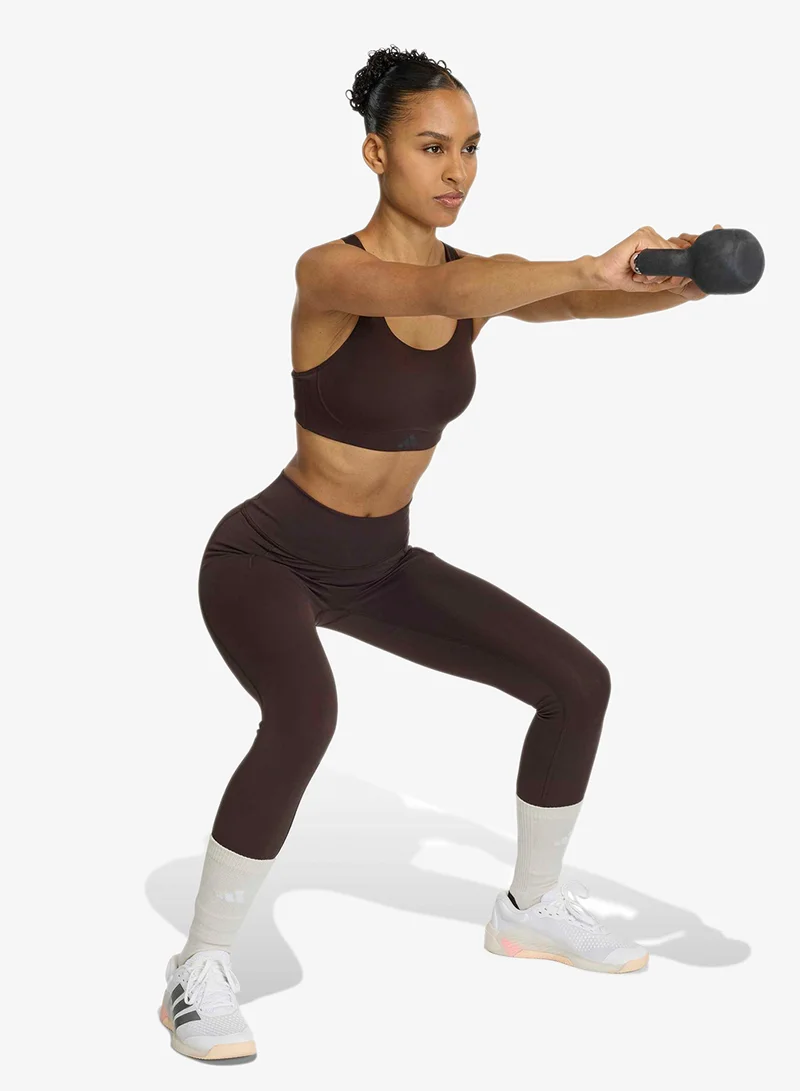 Adidas  Optime Workout High Support Bra for Women | Best Price UAE