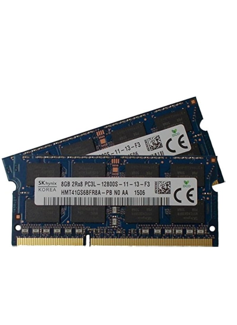 Generic - Hynix Laptop Ram 8GB DDR3 Memory 204pin PC3L-12800S 1600MHz HMT41GS6AFR8A-PB - Image 1