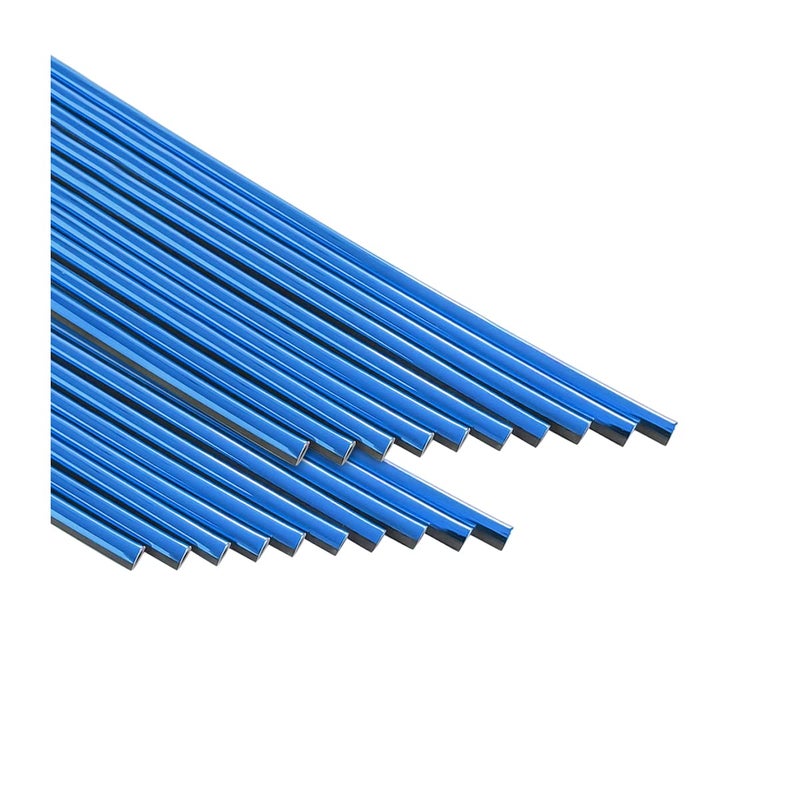 Generic Fekey&JF Car Air Vent Outlet Decoration Strips, 20 PCS Air Vent Outlet Trim Accessories Waterproof Bendable Trim General for Most Cars Air Vent Outlet, Car Interior Accessories for Women Men (Blue)  - Image 1