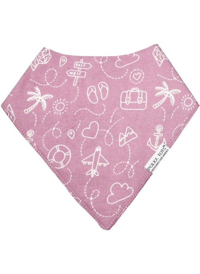 بولكاتوتس مريلة باندانا من Polka Tots - Little Travel  - Image 1