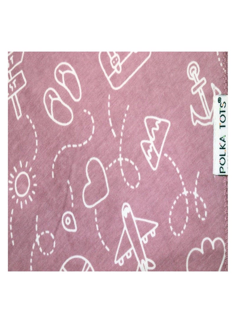 بولكاتوتس مريلة باندانا من Polka Tots - Little Travel  - Image 3