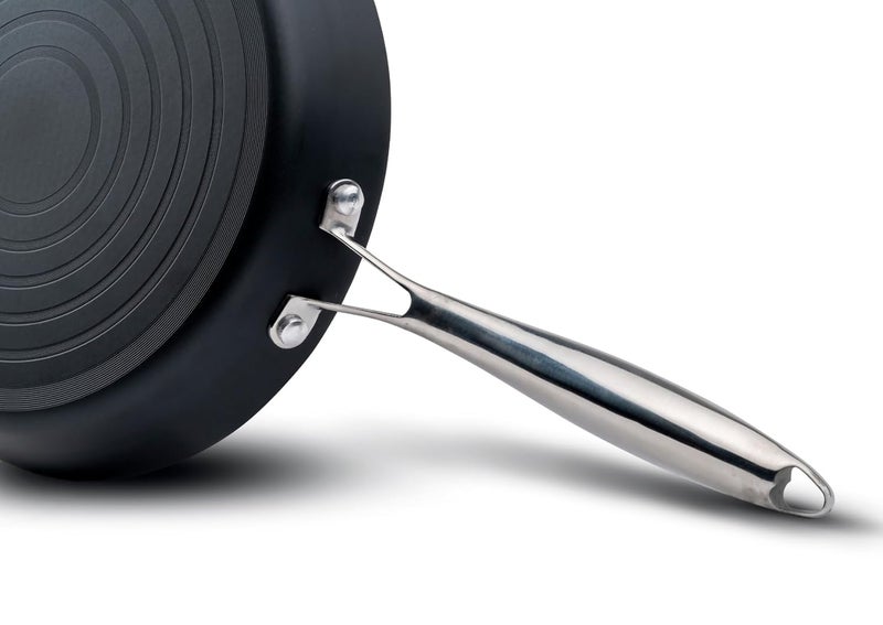 NUTRION NUTRION Chef Special Light Weight Blue Carbon Steel Frying Pan Like Cast Iron but Better Professional Cookware Induction Compatible 30 cm - Image 4