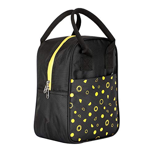 999 Lunch Bags (Yellow) Branded Carry on Tote for School Office Picnic Travel Camping Outdoor Pouch Holder Handbag Compact Heat Preservation Waterproof Meal Bag for Men Women and Kids - Image 1