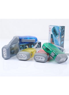 Generic Handheld Flashlights Decorative Lighting/handheld Torches Portable Searchlights Lanterns Outdoor Lighting Emergency Lights-Color:Grey  - Image 1
