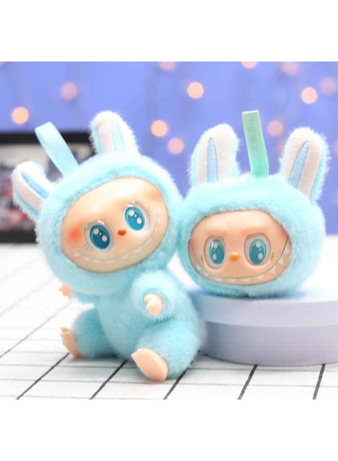 Explosions Cute Cute Silicone Rags Pendant Plush Toy Doll Schoolbag Hanging Keychain Grab Baby Batch-Specifications:Silicone Cloth Color Mix And Match Random One Weighs 70 Grams-Color:15cm  - Image 3