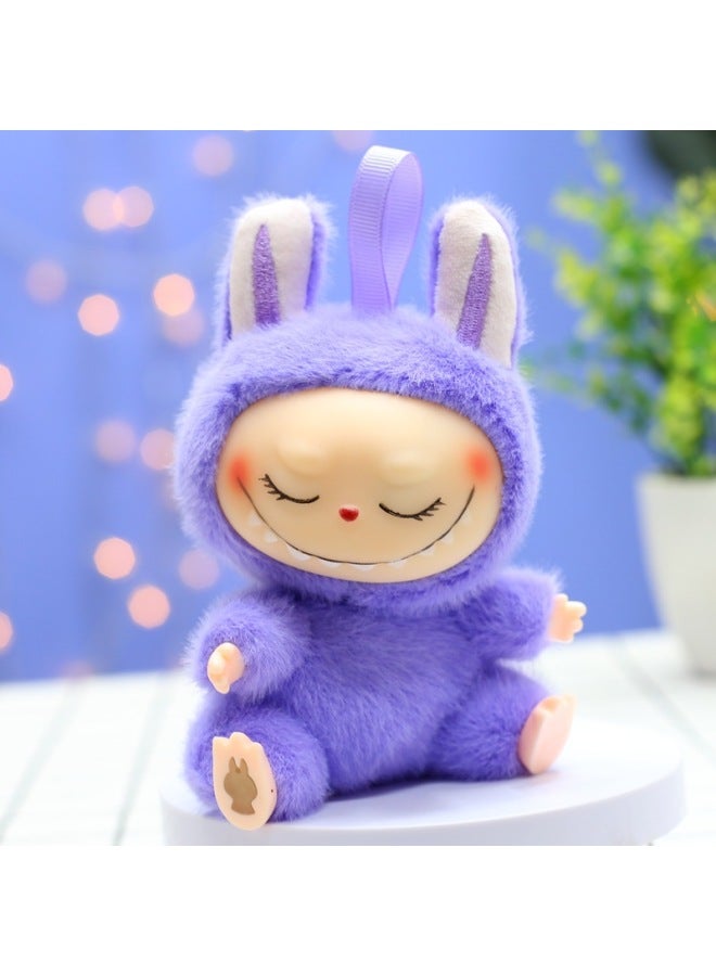 Explosions Cute Cute Silicone Rags Pendant Plush Toy Doll Schoolbag Hanging Keychain Grab Baby Batch-Specifications:Silicone Cloth Color Mix And Match Random One Weighs 70 Grams-Color:15cm  - Image 5