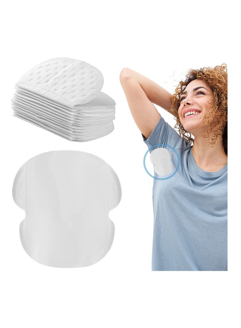 BLOOMING TIME Underarm Sweat Pads,(100 Packs)premium quality Fight Hyperhidrosis for Men and Women Comfortable Unflavored, Non Visible, Extra Adhesive, Disposable Non Sweat Armpit Protection  - Image 1