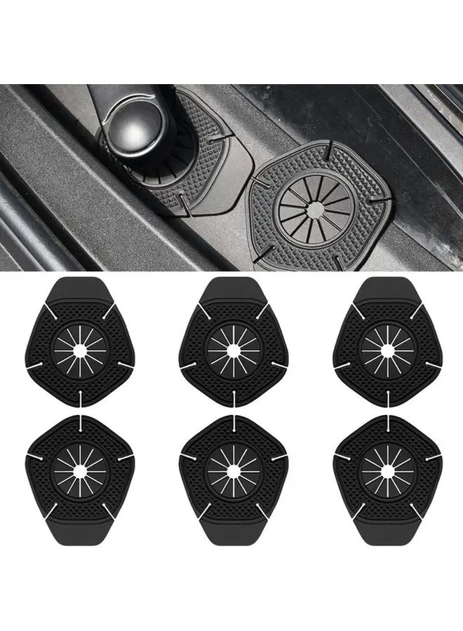 Universal Silicone Windshield Wiper Pivot Protector Covers 6pcs Dust Element Guards - Image 1