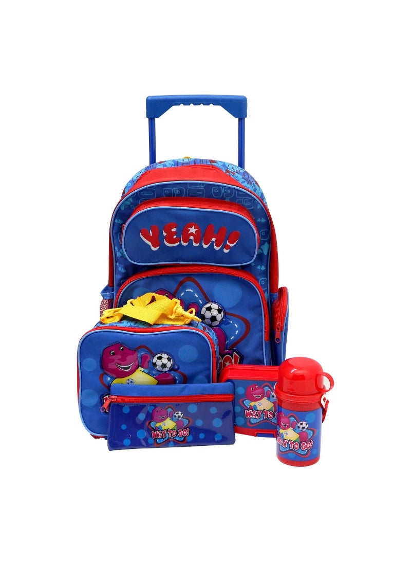 First Kid Troly Set 18inch 5in1 Assorted