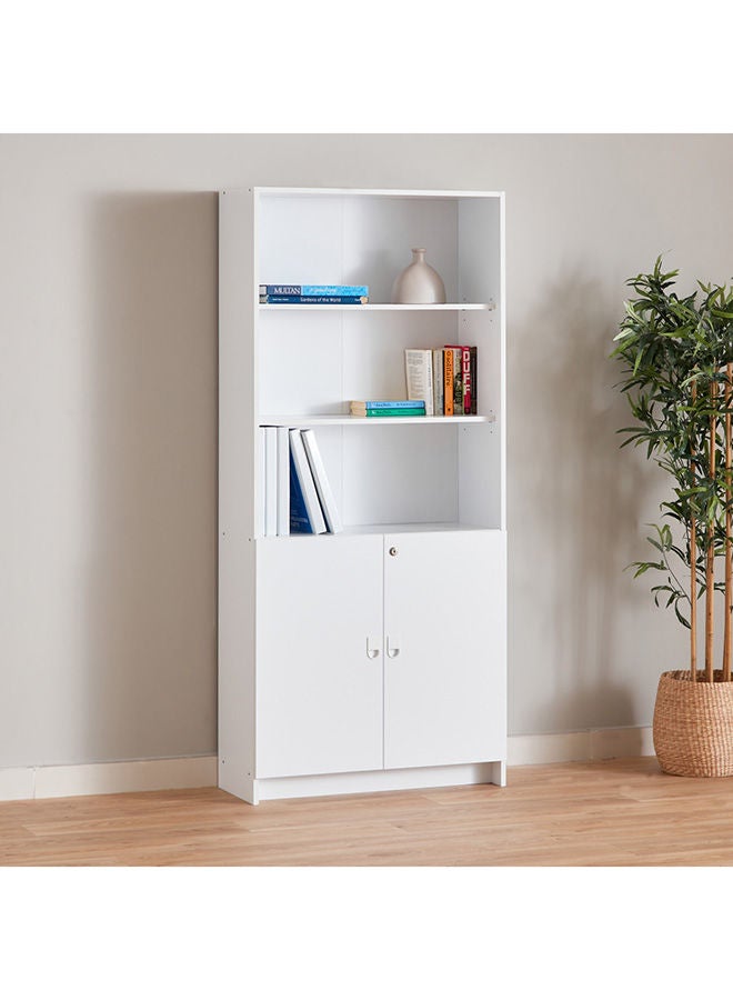 Home Box Lisbon 2-Door Bookcase 178x80x39.5 cm - Image 2