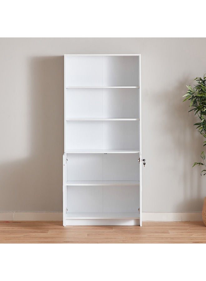 Home Box Lisbon 2-Door Bookcase 178x80x39.5 cm - Image 4