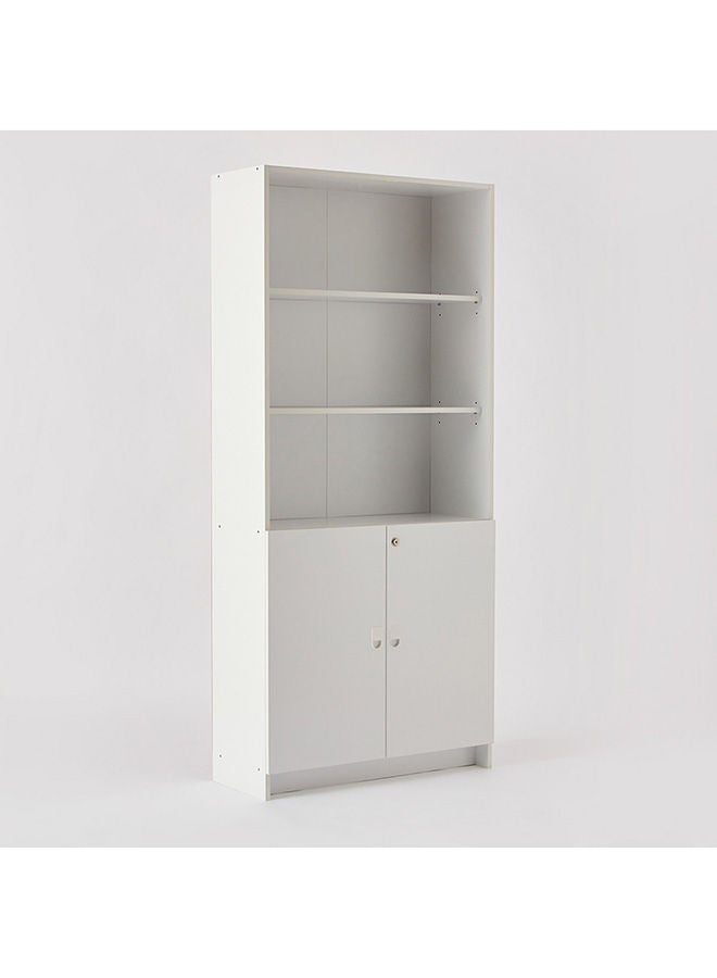 Home Box Lisbon 2-Door Bookcase 178x80x39.5 cm - Image 1