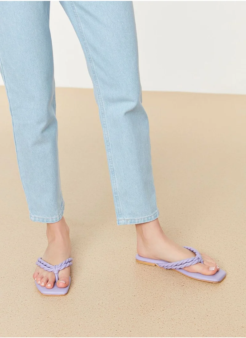 trendyol Classic Flat Sandals