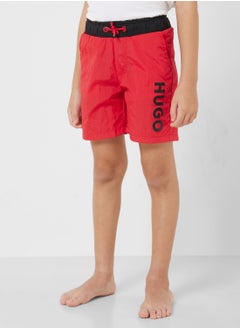 HUGO Kids Essential Swim Shorts  - Image 1