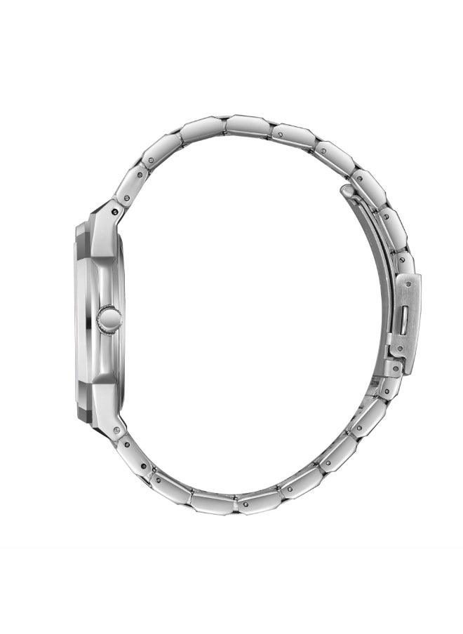 Lee Cooper Lee Cooper Men's Watch, Multi Function Display and Metal Strap - LC08047.390, Silver  - Image 3