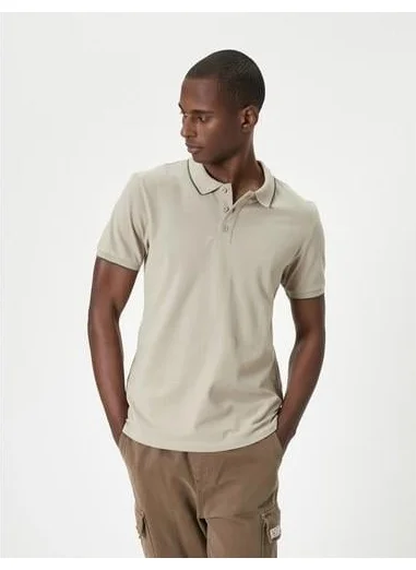 كوتون Cotton T-Shirt Ss Polo Bsc