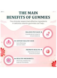 Nutrition Feminine Balance Gummies,for Women of All Ages (60 Grain)  - Image 3