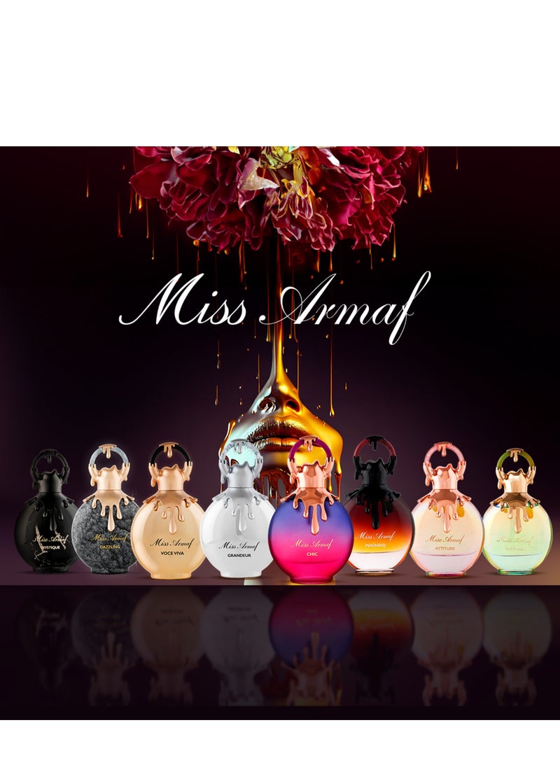 Armaf - Armaf Perfume for Women Miss Armaf Dazzling Eau De Parfum 100ml For Her, Long Lasting, Fragrance, Grey - Image 1