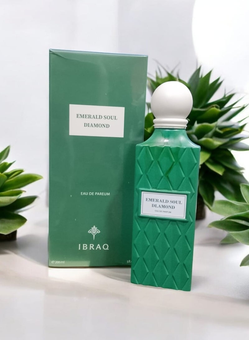 إبراهيم القرشي عطر إيميرالد سول دايموند أو دو بارفان 200 مل - Image 1