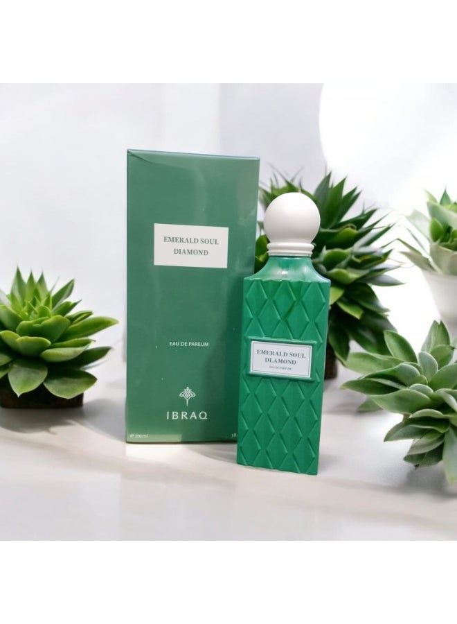 إبراهيم القرشي عطر إيميرالد سول دايموند أو دو بارفان 200 مل - Image 2